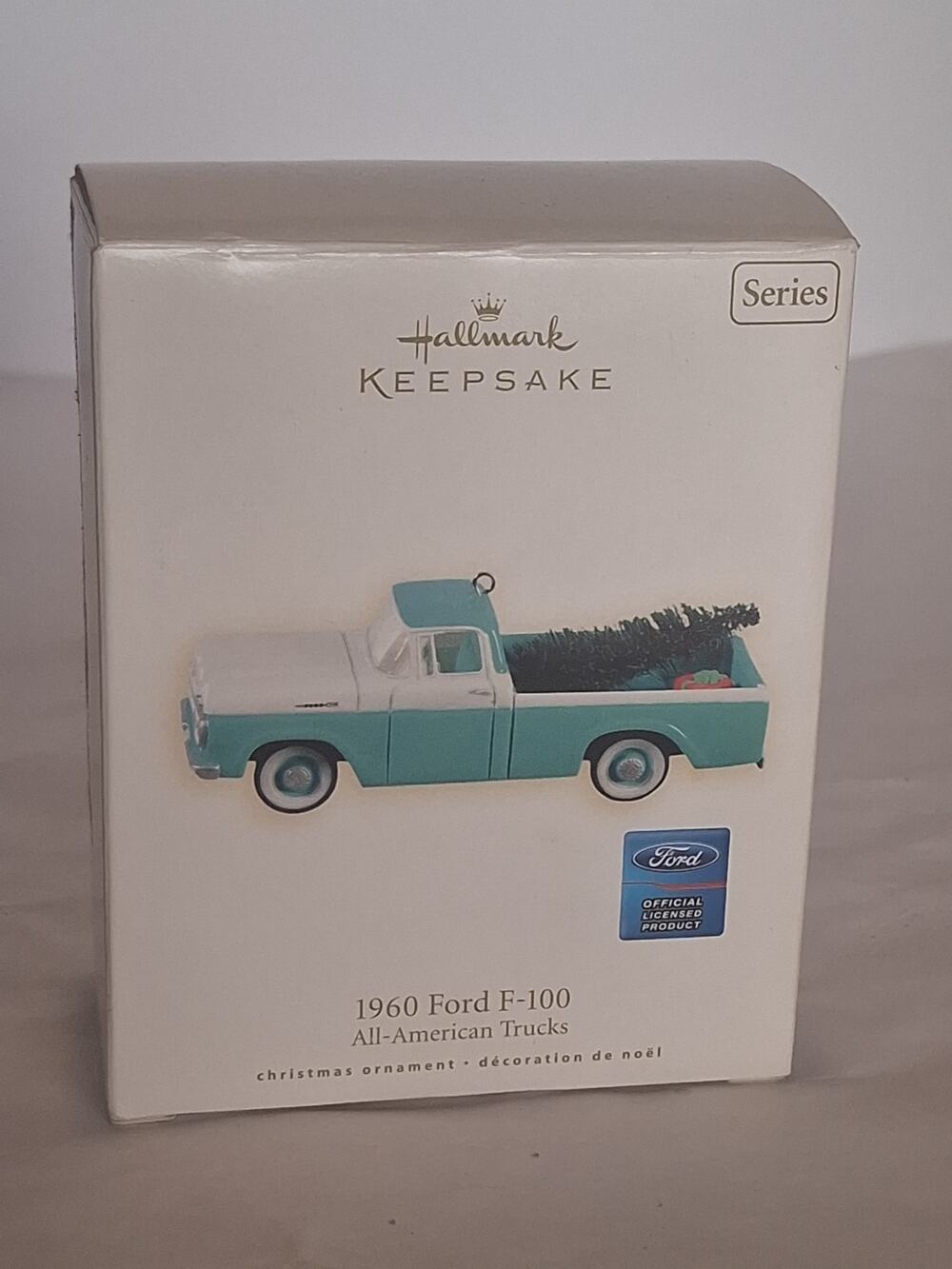 Hallmark Keepsake 1960 Ford F-100 Pickup Truck Ornament 2008 New in Box